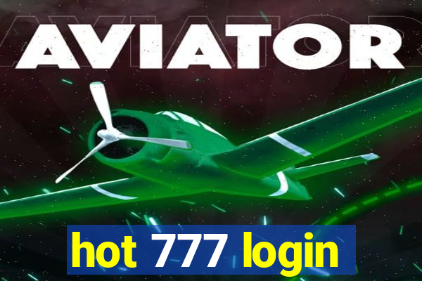 hot 777 login